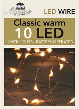 LED INDOOR BUILDER WIRE 10L/1M LED CLASSIC - INCL 2x BUILDER BATTERY