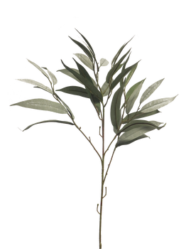 Mango leaf spray dusty green 76cm