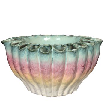 Rainbow Flower bowl vase L L.36,7 x W.25 x H.20,4 cm