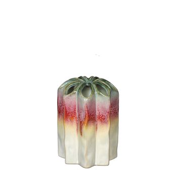 Rainbow Poppy vase S L.10,5 x W.10,5 x H.15 cm