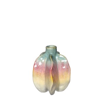 Rainbow Carambola vase L.12 x W.11,4 x H.15,2 cm