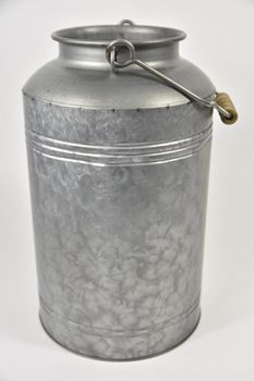 Pot Meran w/handle D21 H36cm Grey