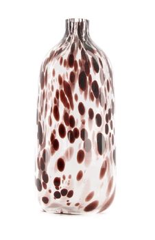 Vase Glas ''Schildkröte'' Ø13.5x29cm Braun