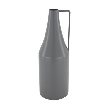 Bottle iron Ø10x29cm Grey