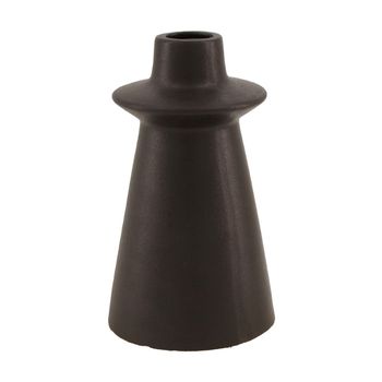 Vase ceramic Ø12x20cm Black