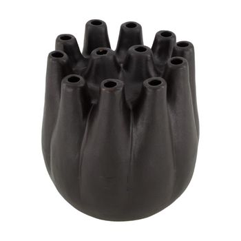 Vase ceramic Ø17x17cm Black