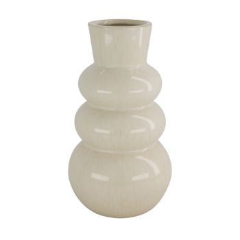 Vase ceramic Ø14.5x25cm White