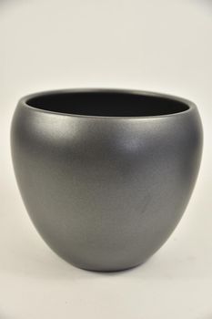 Bloempot Bowl, 22 cm - Graphite