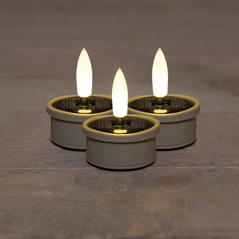 THEELICHT SOLAR 3D LONT SET VAN 3 ZAND / BLISTER