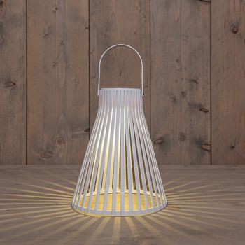 HANGLAMP SOLAR 1 LED 20X20X24CM WIT