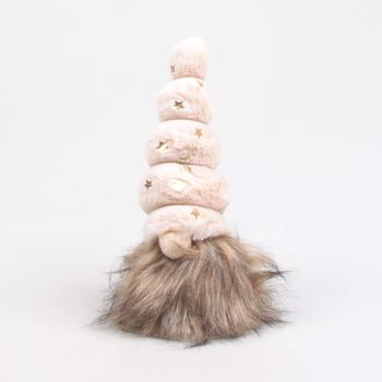 KERSTKABOUTER TOBY 7.5X7X16.5 CM BEIGE