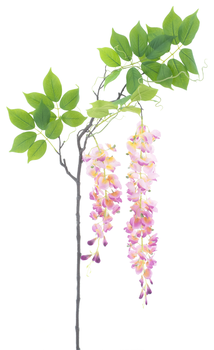 Wisteria Alara spray mauve 142cm