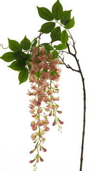 Wisteria Alara spray old pink 142cm