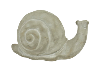 SCHNECKE ZEMENT 22X11X12H GRAU