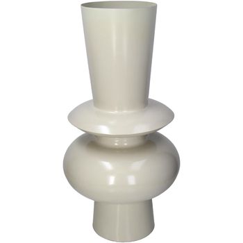 Vase Iron Ivory 30x30x57cm