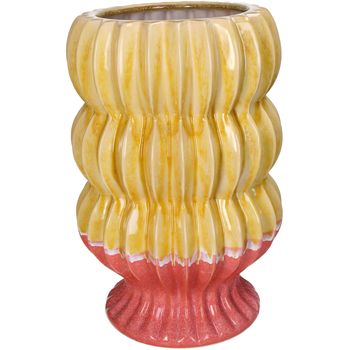 Vase Stoneware Multi 21.7x21.7x33.5cm