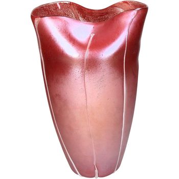 Vase Glass Red 23.5x20x38.5cm