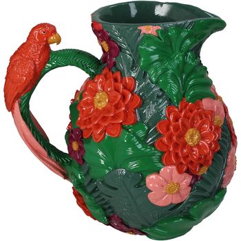 Vase Vogel Polyresin Multi 30.5x23x28.5cm