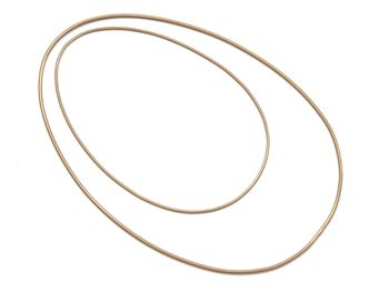 Metal egg ring 32x47cm gold