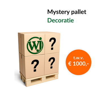 MYSTERY PALLET DECORATIE T.W.V. € 1000,-