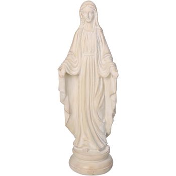 Ornament Statue Maria Polyresin Beige 11.5x10.5x33.5cm