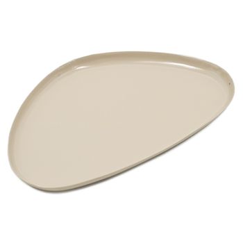 Metalen tray organisch sand marble 21,5x15,5cm