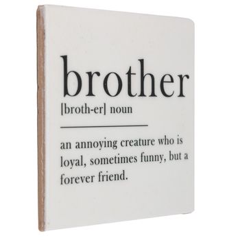 Tegeltje brother dictionary