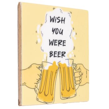 Tegeltje wish you were beer