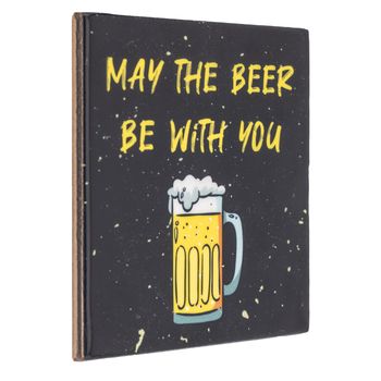 Tegeltje may the beer be with you