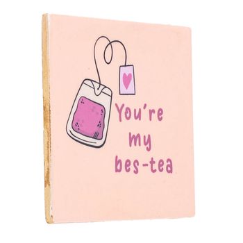 Tegeltje bes-tea