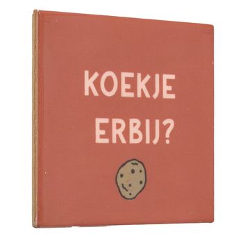Tegeltje koekje erbij