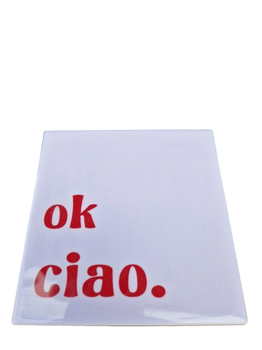Tegeltje ok ciao