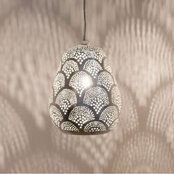 Hanglamp Tahrir - Fan Mini - Zilver - Zenza