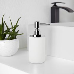 JUNIP SOAP PUMP CHRM/WHT