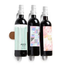 SHOWVINO WINE DISPLAY WHT/NAT