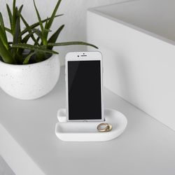 JUNIP PHONE HOLDER WHITE