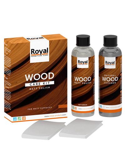 Wood Care Kit MattPolish+Cleaner 2x250ml