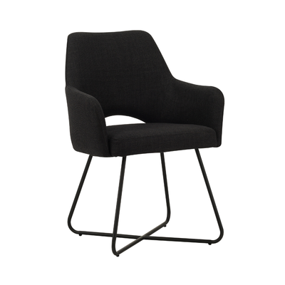 Brest dining chair black