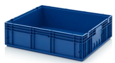 Extra sterke Stapelbak Bodem Glad Gesloten Met Waterafvoergaten 80x60x22cm