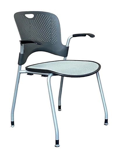 Herman Miller Caper Vergaderstoel Grijs/Antraciet Gebruikt