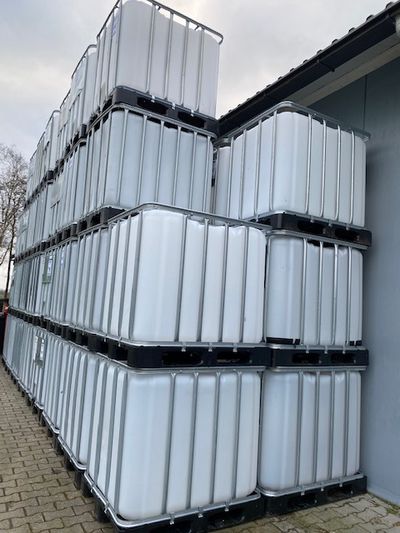 IBC Container Werit D-57609 1000 Liter 120x100x116cm Gebruikt
