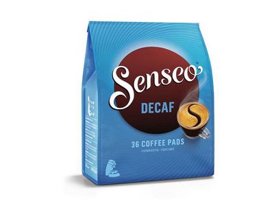 Senseo Decaf Koffiepads, Cafeinevrij (pak 36 stuks)