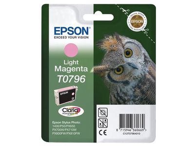 Epson T0796 Inktcartridge, Licht magenta
