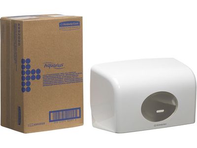 Aquarius (Kimberly-Clark) Duorol Toilettissue Dispenser wit