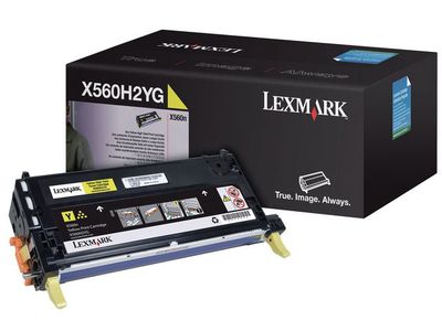 Lexmark X560 Toner, Geel
