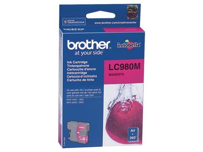 Brother LC-980 Inktcartridge, Magenta