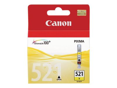 Canon CLI-521 Inktcartridge, Geel