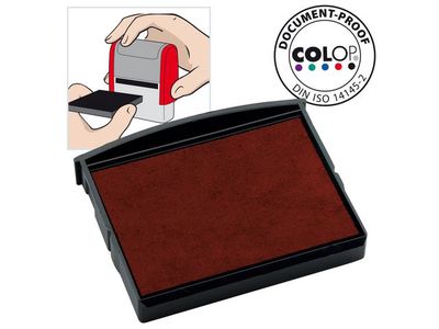 COLOP Inktkussen E/2100, Zelf-inktende Stempels, Rood