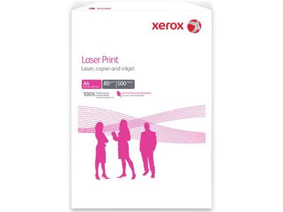 Xerox Laserprint Red Papier, A4, 80 g/m², Wit (doos 5 x 500 vel)