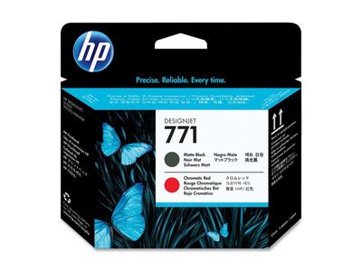 HP Printkop 771 Single Pack CE017A zwart, rood